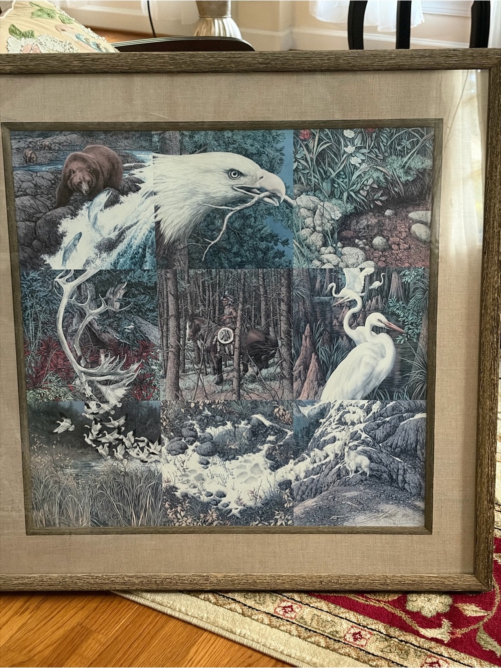Bev Doolittle Sacred Circle Signed Numbered Limited Edition Framed Print